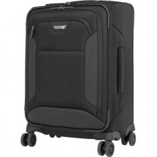 Targus Corporate Traveler CUCT04R Carrying Case (Roller) for 16" Notebook, Travel Essential - Black - Water Proof, Water Resistant Exterior, Wear Resistant, Tear Resistant - Mesh Pocket, 1680D Ballistic Nylon - Checkpoint Friendly - Trolley Strap, Ha