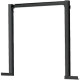 Panduit Net-Contain Aisle Containment End Of Row Frame - White - Polycarbonate, Steel - TAA Compliance CUEFRT8W04W1