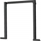 Panduit Net-Contain End of Row Frame - For Aisle Containment System - Floor Standing Open Frame - White - Steel, Polycarbonate - TAA Compliance CUEFRT8W06W1