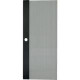 Panduit CURFS06F06HBB1 Roof Panel - Polycarbonate, Steel - Black - 1 Pack - 24.4" Width - 74.1" Depth CURFS06F06HBB1