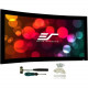 Elite Screens Lunette 2 Series - 135-inch Diagonal 16:9, Curved Home Theater Fixed Frame Projector Screen, Curve135WH2" CURVE135WH2