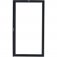 Panduit Net-Contain Single Sliding Doors - Silver - 1 Pack - 84" Height - 48" Width - 4.4" Depth - TAA Compliance CUSR1SDRHS1