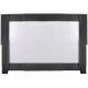 Panduit Net-Contain Adjustable End-of-Row Vertical Wall - For Aisle Containment System - White - Steel, Polycarbonate - TAA Compliance CUSRVWER2638W1