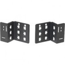 Panduit CVPDUB Mounting Bracket - Black - Steel - Black - RoHS Compliance CVPDUB