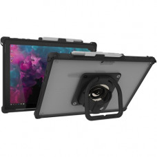 The Joy Factory aXtion Edge MP Rugged Carrying Case Microsoft Surface Pro 7+, Surface Pro 7, Surface Pro 6, Surface Pro (5th Gen) Tablet - Drop Proof, Anti-slip, Shock Proof - Silicone Strap - Hand Strap, Handle - 8.8" Height x 11.9" Width x 1.6
