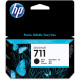 HP 711 (CZ129A) Black Original Ink Cartridge (38 ml) - REACH, TAA Compliance CZ129A