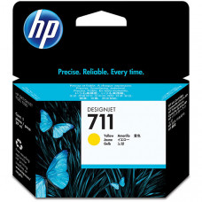 HP 711 (CZ132A) Yellow Original Ink Cartridge (29 ml) - REACH, TAA Compliance CZ132A