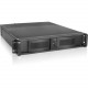 iStarUSA Build-to-Order - 2U Compact Stylish Rackmount Chassis - Rack-mountable - Black - Aluminum Alloy, Zinc-coated Steel - 2U - 4 x Bay - 1 x 3.15" x Fan(s) Installed - 0 - ATX, Micro ATX Motherboard Supported - 4 x Fan(s) Supported - 3 x External