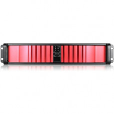 iStarUSA D Storm D-200SEA-RD-HDD2535 with Red SEA Bezel and HDD/SSD Converter - Rack-mountable - Red, Black - SECC, Aluminum Alloy, Zinc-coated Steel - 2U - 4 x Bay - 1 x 3.15" x Fan(s) Installed - 0 - ATX, Micro ATX, Mini ITX Motherboard Supported -