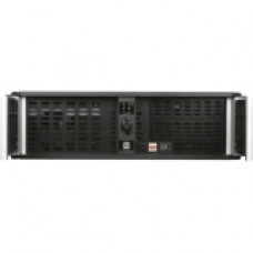 iStarUSA 3U Compact Stylish Rackmount Front-Mounted PSU Chassis Silver - Rack-mountable - Silver - Steel - 3U - 8 x Bay - 2 x Fan(s) Installed - ATX, Micro ATX Motherboard Supported - 23 lb - 5 x Fan(s) Supported - 2 x External 5.25" Bay - 1 x Extern