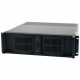 iStarUSA D-300-FS Chassis - 3U - Rack-mountable - 8 Bays - Black-RoHS Compliance D-300-FS