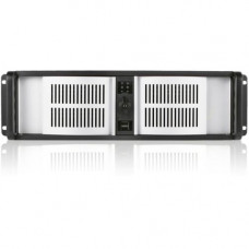 iStarUSA 3U Compact Stylish Rackmount Chassis with 7" Touch Screen LCD - Rack-mountable - Black, Silver - Aluminum Alloy, Zinc-coated Steel - 3U - 4 x Bay - 1 x Fan(s) Installed - ATX, Micro ATX Motherboard Supported - 5 x Fan(s) Supported - 2 x Exte
