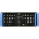 iStarUSA 4U Compact Stylish Rackmount Chassis - Rack-mountable - Black, Blue - Aluminum, Zinc-coated Steel - 4U - 10 x Bay - 1 x 3.15" x Fan(s) Installed - 0 - ATX, Micro ATX Motherboard Supported - 2 x Fan(s) Supported - 6 x External 5.25" Bay 