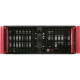iStarUSA 4U Compact Stylish Rackmount Chassis Red - Rack-mountable - Red - Steel - 4U - 10 x Bay - 1 x Fan(s) Installed - ATX, Micro ATX Motherboard Supported - 23 lb - 2 x Fan(s) Supported - 6 x External 5.25" Bay - 2 x External 3.5" Bay - 2 x 