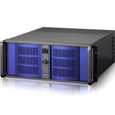 iStarUSA D-400 Rackmount Ecnlosure - Rack-mountable - Blue - 4U - 7 x Bay - 2 x Fan(s) Installed - 350 W - ATX, Micro ATX Motherboard Supported - 3 x Fan(s) Supported - 4 x External 5.25" Bay - 1 x External 3.5" Bay - 2 x Internal 3.5" Bay 