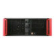iStarUSA 4U High Performance Rackmount Chassis Red - Rack-mountable - Red - Steel - 4U - 9 x Bay - 4 x Fan(s) Installed - EATX, ATX, Micro ATX Motherboard Supported - 33 lb - 5 x Fan(s) Supported - 7 x External 5.25" Bay - 1 x External 3.5" Bay 