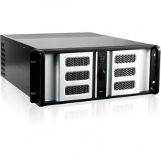 iStarUSA 4U Compact Stylish Rackmount Chassis - Rack-mountable - Black, Silver - Aluminum, Steel - 4U - 7 x Bay - 2 x Fan(s) Installed - ATX, Micro ATX Motherboard Supported - 44.53 lb - 3 x Fan(s) Supported - 4 x External 5.25" Bay - 1 x External 3.