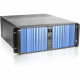 iStarUSA D Storm D-400SEA-BL-RAIL24 Server Case with Blue SEA Bezel - Rack-mountable - Blue, Black - Aluminum Alloy, SECC, Zinc-coated Steel - 4U - 7 x Bay - 2 x 3.15", 4.72" x Fan(s) Installed - 0 - ATX, Micro ATX Motherboard Supported - 3 x Fa