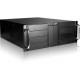 iStarUSA 4U 10-Bay Stylish Storage Server Rackmount with 500W Redundant Power Supply - Rack-mountable - Black - Zinc-coated Steel - 4U - 10 x Bay - 2 x 4.72" x Fan(s) Installed - 500 W - Power Supply Installed - ATX, Micro ATX, EATX Motherboard Suppo