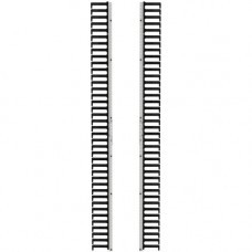 Panduit Net-Verse Cable Management - Cable Finger - White - 1 Pack - 42U Rack Height D12FBW