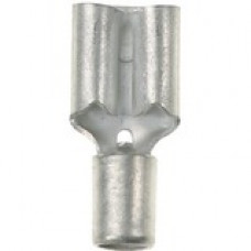 Panduit Terminal Connector - 1000 Pack - 1 x Quick Disconnect - Metallic - TAA Compliance D14-250-M