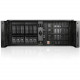 iStarUSA D Storm D-407P-DE6 System Cabinet - Rack-mountable - Black, Black - Zinc-coated Steel, Plastic - 4U - 11 x Bay - 1 x Fan(s) Installed - ATX, EATX, Micro ATX Motherboard Supported - 2 x Fan(s) Supported - 3 x External 5.25" Bay - 7 x External
