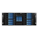 iStarUSA 4U 10-Bay Stylish Storage Server Rackmount 15x3.5" Hotswap Chassis - Rack-mountable - Blue - Steel - 4U - 15 x Bay - 2 x Fan(s) Installed - EATX, ATX, Micro ATX Motherboard Supported - 37 lb - 2 x Fan(s) Supported - 15 x External 3.5" B