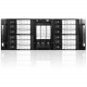 iStarUSA D Storm D-410-DE15 System Cabinet - Rack-mountable Black Silver Zinc-coated Steel 4U 15 x Bay 2 x Fan(s) Installed ATX EATX Micro ATX Motherboard Supported 2 x Fan(s) Supported 15 x External 3.5" Bay 7x Slot(s) 1 x USB D410-DE15SL