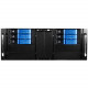 iStarUSA D Storm D-410-DE6 System Cabinet - Rack-mountable - Black, Blue - Zinc-coated Steel - 4U - 6 x Bay - 2 x Fan(s) Installed - EATX, ATX, Micro ATX Motherboard Supported - 2 x Fan(s) Supported - 6 x External 3.5" Bay - 7x Slot(s) - 1 x USB(s) -