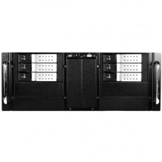 iStarUSA D Storm D-410-DE6 System Cabinet - Rack-mountable - Black, Silver - Zinc-coated Steel - 4U - 6 x Bay - 2 x Fan(s) Installed - EATX, ATX, Micro ATX Motherboard Supported - 2 x Fan(s) Supported - 6 x External 3.5" Bay - 7x Slot(s) - 1 x USB(s)