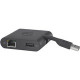 Dell 470-ABQN 4-IN-1 TYPE C ADAPTER USB C TO HDMI/VGA/ETHERNET/USB 3.0 - for Notebook - USB Type C - Network (RJ-45) - HDMI - VGA - Wired DA200