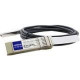 AddOn Dell DAC-SFP-10G-0.5M Compatible TAA Compliant 10GBase-CU SFP+ to SFP+ Direct Attach Cable (Passive Twinax, 0.5m) - 100% compatible and guaranteed to work - TAA Compliance DAC-SFP-10G-0.5M-AO