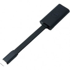 Dell USB Data Transfer Cable - 5.20" USB Data Transfer Cable for Smartphone, Tablet PC, Camera - First End: 1 x Type C Male USB - Second End: 1 x Type A Female USB - Black DBQBJBC054