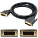 Addon Tech 6ft DC198A Compatible DVI-D Single Link (18+1 pin) Male to DVI-D Single Link (18+1 pin) Male Black Cable For Resolution Up to 1920x1200 (WUXGA) - 100% compatible and guaranteed to work - TAA Compliance DC198A-AO