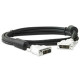 HP DVI Cable - DVI-D Female - DVI-D Female Video - Black DC198A