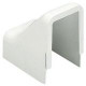 PANDUIT Entrance End For LD5 Raceway - Entry - White - 10 Pack - TAA Compliance DCF5WH-X