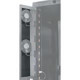 Middle Atlantic Products Fan Door Panel, 1/2 RU, D-CFRD-44 - Steel - Black - 0.5U Rack Height - 4 Pack DCFRD-1/2PNL-44