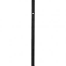 Black Box Rackmount Cable Manager Cover - 45U x 3.5"W, Single-Sided, Black - Black - TAA Compliant DCMRC35