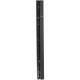Black Box Vertical IT Rackmount Cable Manager - 45U x 3.5"W, Single-Sided, Black - Black - 45U Rack Height - TAA Compliant DCMV45U35S