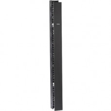 Black Box Deluxe Vertical Cable Manager, 45U, Single-Sided, 6" - Cover - 45U Rack Height DCMV45U6S