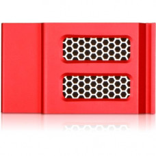 iStarUSA 3U Red Bezel for SE Series - Red - 3U Rack Height - 4.3" Height - 7.5" Width - 0.8" Depth - RoHS Compliance DD-300-SE-RED