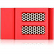 iStarUSA 3U Red Bezel for SE Series - Red - 3U Rack Height - 4.3" Height - 7.5" Width - 0.8" Depth - RoHS Compliance DD-300-SE-RED