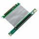 iStarUSA PCIe x16 to PCIe x16 Riser Card with Various Length Ribbon Cable - PCI Express x16 PCI Express x16 - TAA Compliance DD-666-C5