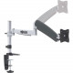 Tripp Lite Full-Motion Display TV Desk Mount Arm Swivel Tilt 13" to 27" Monitors - 20 lb Load Capacity - Metal - Black - RoHS, TAA Compliance DDR1327S