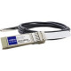 AddOn SFP+ Network Cable - 3.28 ft SFP+ Network Cable for Network Device, Transceiver - SFP+ Network - SFP+ Network - 10 Gbit/s - 30 AWG - 1 - TAA Compliant DEM-CB100S-AO