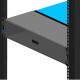 Panduit Net-Direct Air Inlet Duct - For Switch - 3U Rack Height - Rack-mountable - Black - Steel DIFBA3003S00S