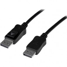 Startech.Com 15m Active DisplayPort Cable - DP to DP M/M - 49.21 ft DisplayPort A/V Cable for Audio/Video Device, Audio Amplifier - First End: 1 x DisplayPort Male Digital Audio/Video - Second End: 1 x DisplayPort Male Digital Audio/Video - Shielding - Ni