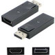 Addon Tech 5PK DisplayPort 1.2 Male to HDMI 1.3 Female Black Adapters Which Requires DP++ For Resolution Up to 2560x1600 (WQXGA) - 100% compatible and guaranteed to work - TAA Compliance DISPLAYPORT2HDMIADPT-5PK