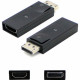 Addon Tech DisplayPort 1.2 Male to HDMI 1.3 Female Black Adapter Which Requires DP++ For Resolution Up to 2560x1600 (WQXGA) - 100% compatible and guaranteed to work - TAA Compliance DISPLAYPORT2HDMIADPT