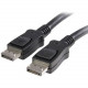 Startech.Com 20 ft DisplayPort Cable with Latches - M/M - DisplayPort Male Digital Audio/Video - DisplayPort Male Digital Audio/Video - 20ft - Black - RoHS Compliance DISPLPORT20L